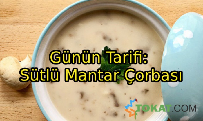 Günün Tarifi: Sütlü Mantar Çorbası