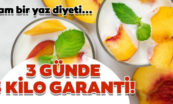 3 Günde 3 Kilo Verdiren Detoks Diyeti!